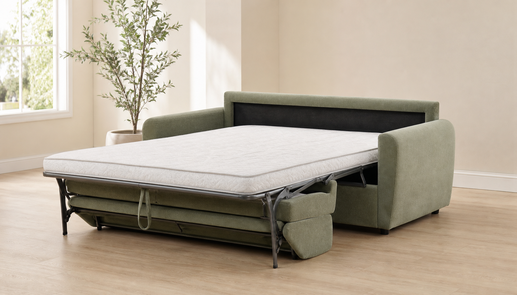 Sofa bed category banner (illustrative).